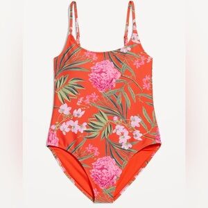 Old Navy One-Piece Swimsuit Mauverose Az 4X New